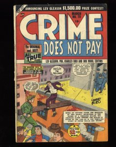 Crime Does Not Pay #73 VG 4.0