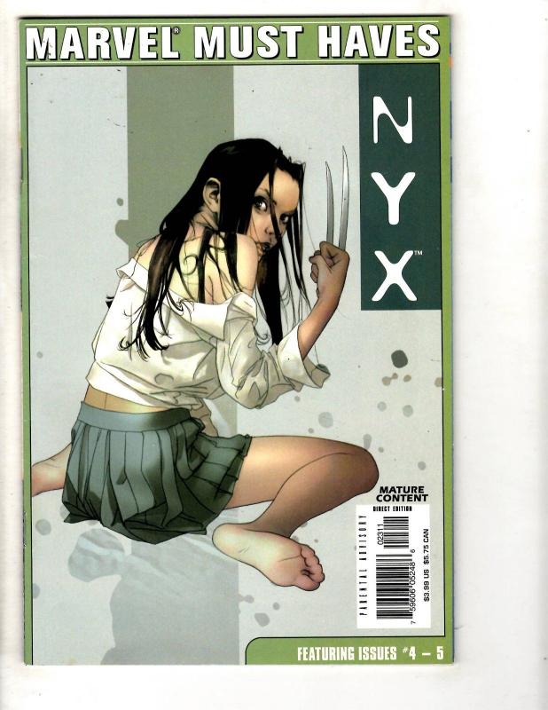 Marvel Must Haves 23 NYX # 4 5 Compiled NM 1st Print Marvel Comic X-23 CR31