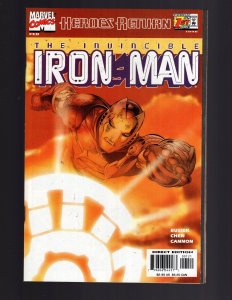 Iron Man #1 Direct Edition (Sunburst) (1998) / ID#03