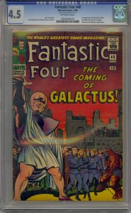FANTASTIC FOUR #48 CGC 4.5 1ST SILVER SURFER GALACTUS CAMEO