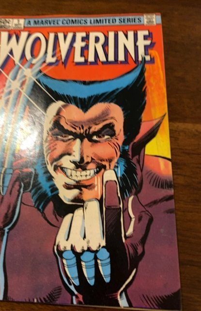 Wolverine #1 (1982)frank miller first solo series see descrip