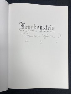 Frankenstein Mary Shelley Hardcover (EX) 2008 Signed by Bernie Wrightson w COA