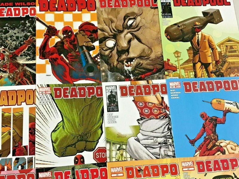 DEADPOOL#12-51 VF/NM LOT (40 BOOKS) 2008  MARVEL COMICS