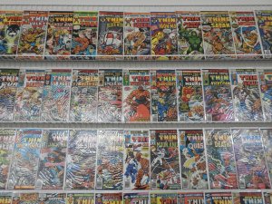 Marvel Two-in-One Complete Set #'s 1-100, and Annuals #'s 1-7! Avg ...