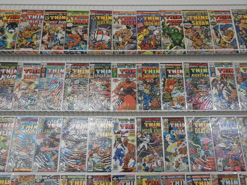 Marvel Two-in-One Complete Set #'s 1-100, and Annuals #'s 1-7! Avg ...
