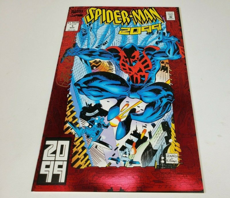 Spider Man 2099 #1 Signed by Peter David W/COA   RARE