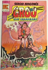 GROO THE WANDERER#4 VF 1983 SIGNED BY SERGIO ARAGONES PACIFIC COMICS