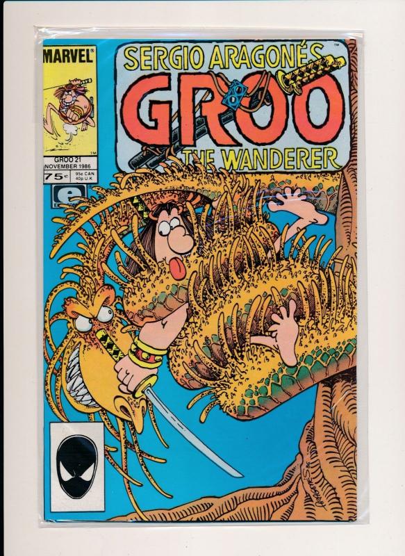 Marvel Comics Sergio Aragone's GROO THE WANDERER SET #17-35 F/VF (HX640)