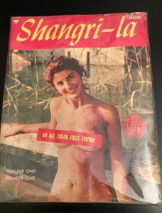 EARLY 60s NUDIST MAGAZINE! SHANGRI-LA Vol. 1 #1 All Color!