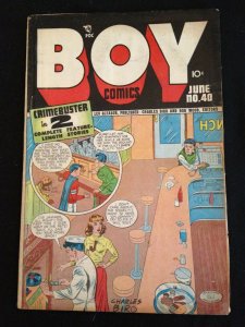 BOY COMICS #40 VG/VG+ Condition