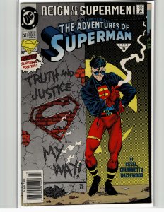 Adventures of Superman #501 (1993) Superboy