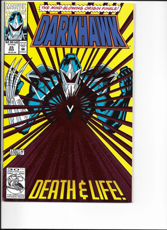 Darkhawk #25 Direct Edition (1993)