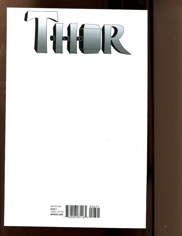 Thor #8 - Phantom Sketch Variant. Jane Foster Revealed as Thor. (9.0/9.2) 2015