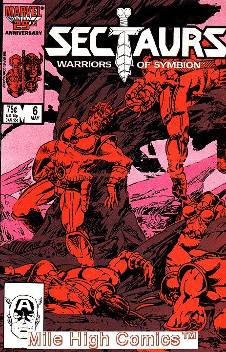 SECTAURS (1985 Series)  (MARVEL) (WARRIORS OF SYMBION) #6 Fine Comics Book