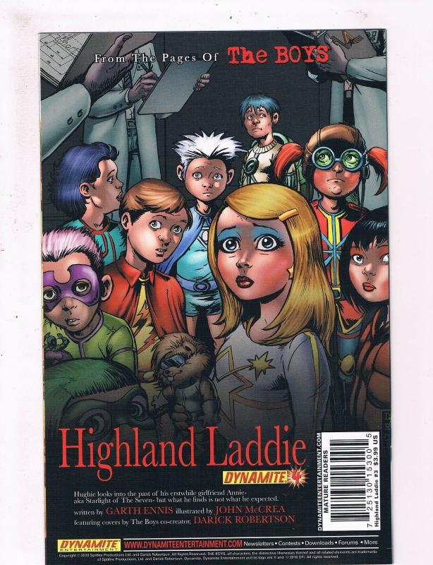 Highland Laddie # 3 VF Dynamite Entertainment Comic Books Awesome Issue!!!!! SW5