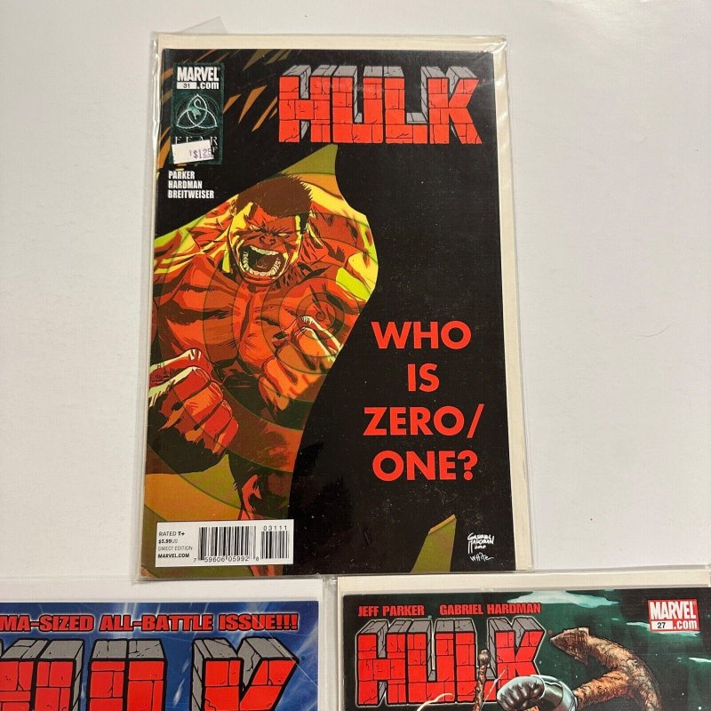 4 Hulk Marvel Comic Books #27 30 30.1 31 Avengers Hulk X-Men  68 CT1