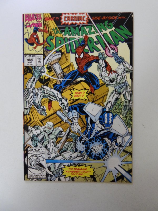 The Amazing Spider-Man #360 (1992) 1st cameo appearance of Carnage FN+ condition