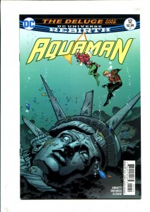 Aquaman Rebirth #12 - Gabe Eltaeb Cover (9.2) 2017