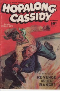 HOPALONG CASSIDY #37 WILLIAM BOYD   EGYPTIAN COLLECTION FN-