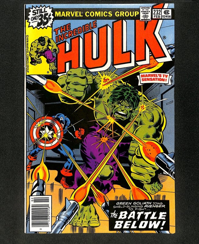 Incredible Hulk (1962) #232 Continued from Captain America #230!