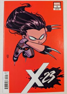 X-23 1 NM SKOTTIE YOUNG BABY VARIANT  2018 WOLVERINE'S DAUGHTER LAURA KINNEY