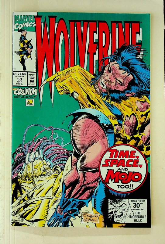 Wolverine #53 (Apr 1992, Marvel) - Near Mint 