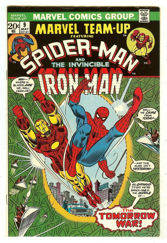 Marvel Team-Up 9   Spiderman & Iron Man