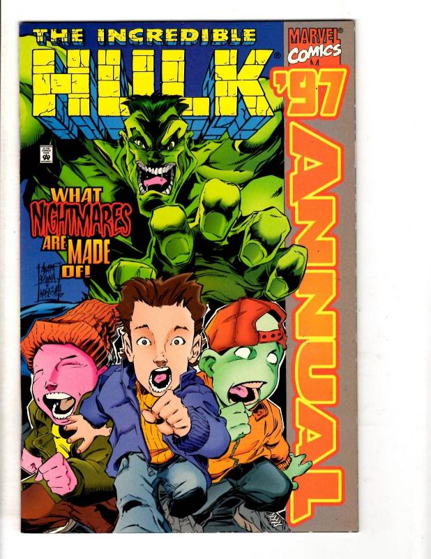 9 Hulk Marvel Comics #458 459 + Annuals 16 17 18 97' Future 1 Unleashed 1 -1 DB1