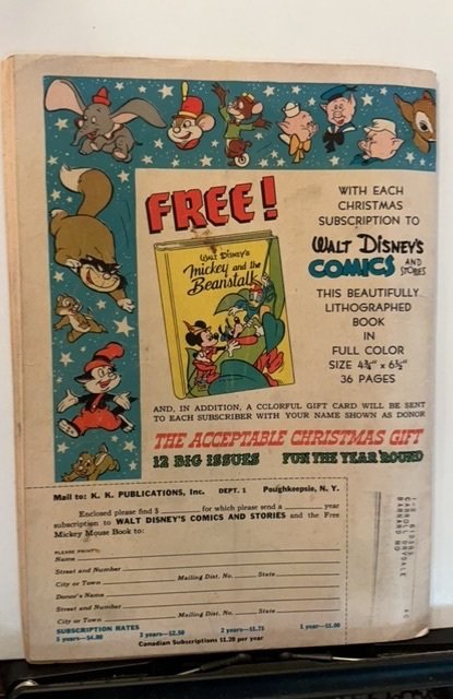Walt Disney's Comics and Stories #136 (1952)