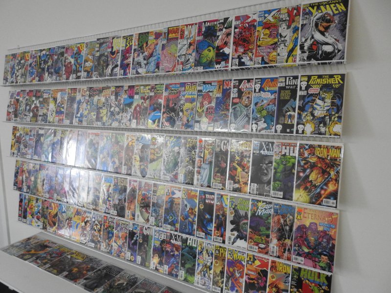 Huge Lot 130+ Comics Silver Surfer,  Spider-Man,  X-men+ Avg VF+ Condition