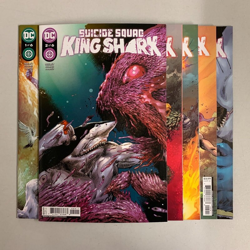 Suicide Squad King Shark #1-6 Set (DC 2021) 1 2 3 4 5 6 Tim Seeley (9.2+) 