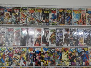 Huge Lot 150+ Comics W/ Iron Man, Excalibur, X-Force, +More! Avg FN/VF Condition