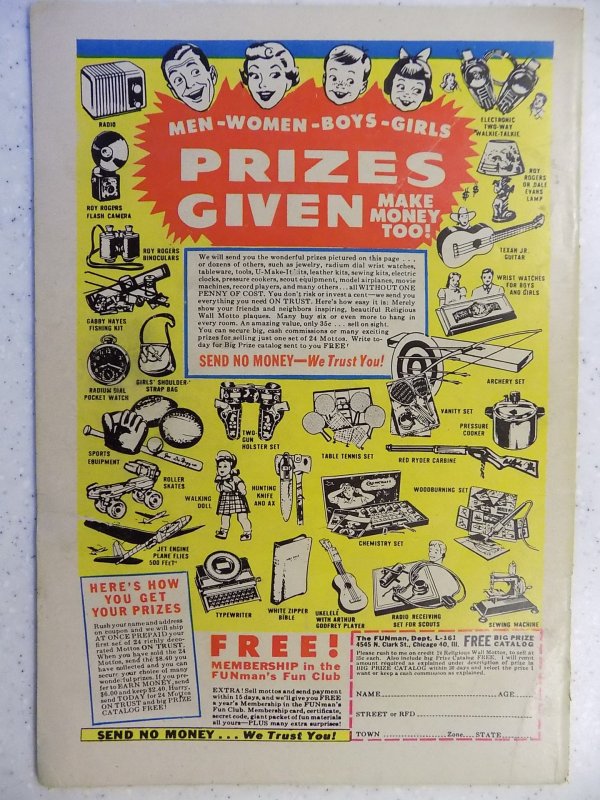 WEIRD SCIENCE-FANTASY # 28 EC RARE HTF FELDSTEIN COVER (1955)