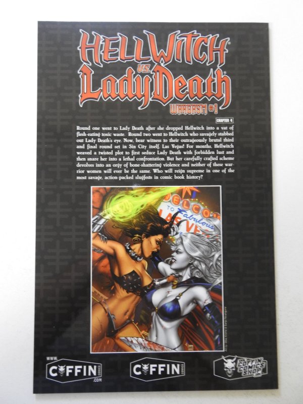 Hellwitch vs Lady Death: Wargasm Risque & Naughty Variant (2022) NM Condition!
