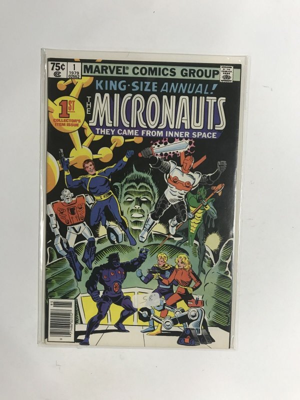 Micronauts Annual #1 (1979) VF3B122 VERY FINE VF 8.0