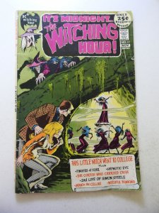 The Witching Hour #17 (1971) GD/VG Condition cover detached at 1 staple