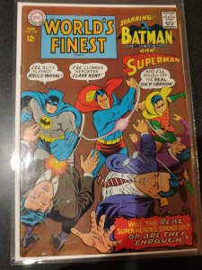 WORLD'S FINEST #168 FINE  HIGH GRADE