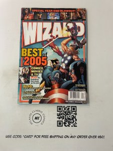 Wizard Comic Book Magazine # 171 Wolverine Thor Captain America XMen 2006 5 J227
