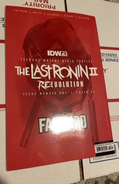 TMNT THE LAST RONIN II RE-EVOLUTION #1 | VIRGIN EXCLUSIVE LTD 1200 | BEN OLIVER