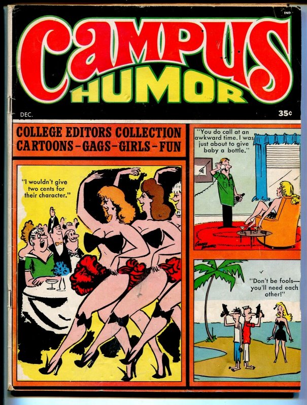 Campus Humor #1 12/1966-1st issue-Joel Beck-Mort Gerberg-Jake-beatniks-VG