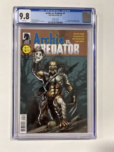 Archie vs Predator 1 CGC 9.8 2015 Dark Horse-Archie Variant Cover A