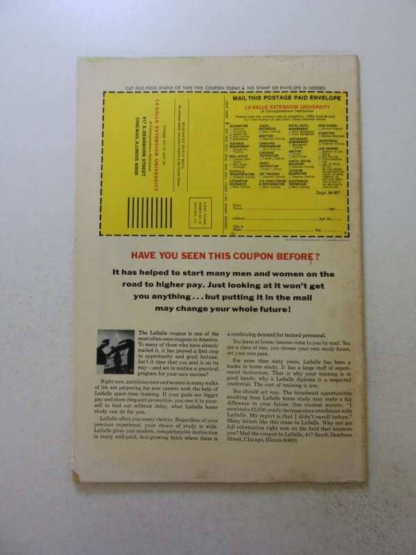 The Defenders #10 (1973) Hulk vs. Thor Battle FN- condition