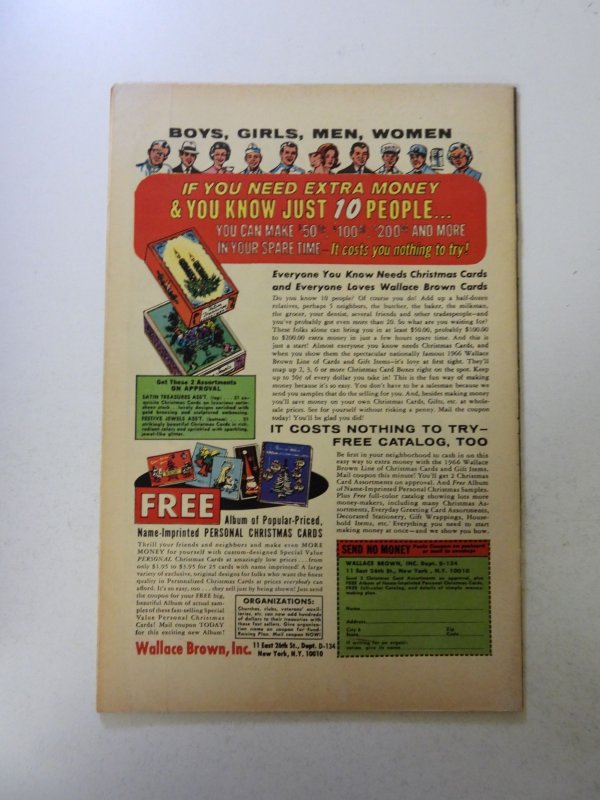 Strange Tales #149 (1966) FN- condition stains back cover