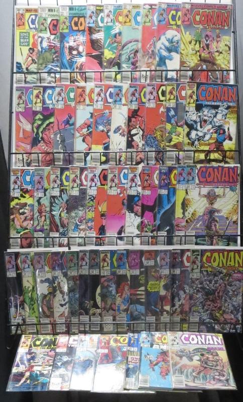 CONAN THE BARBARIAN COLLECTION (MARVEL!) 51 issues starting at #109! Buscema