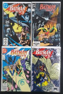 Batman #436 437 438 439 Year 3 Complete Marv Wolfman 1989 DC FN