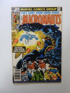 Micronauts #8  1st appearance of Captain Universe VG condition