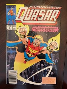Quasar #1 ORIGINAL Vintage 1989 Marvel Comics - NM