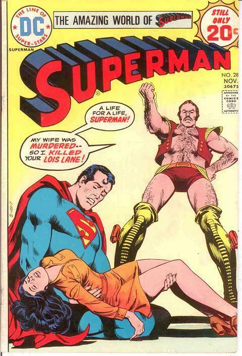 SUPERMAN 281 FINE  November 1974 COMICS BOOK