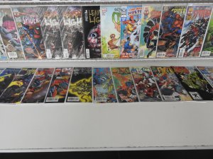 Huge Lot of 130+ Comics W/ Spiderman, X-Force, Cable! Avg. VF Condition!