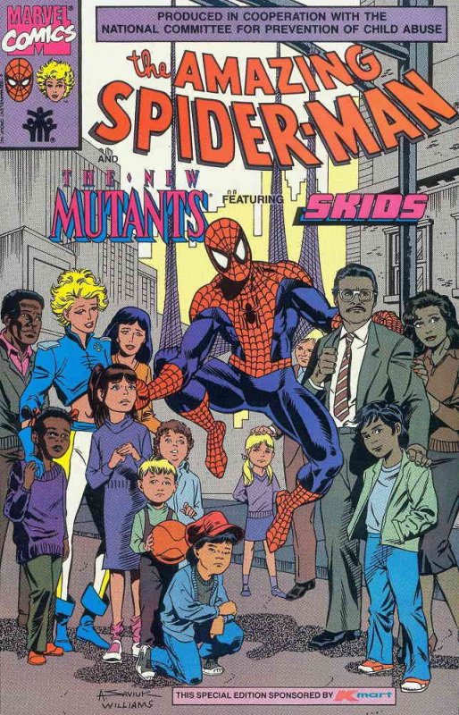 Spider-Man And the New Mutants #1 VF/NM ; Marvel | Walt Simonson